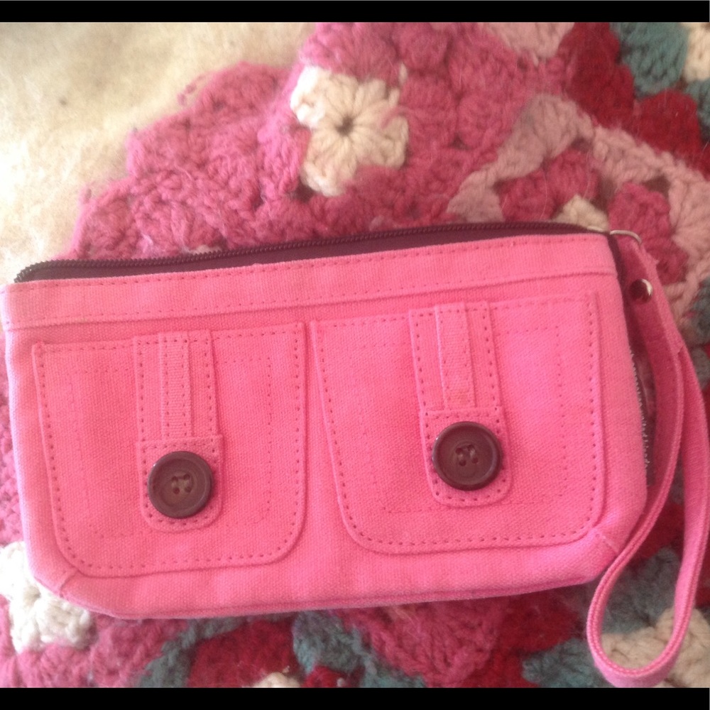 French Connection Fabric Purse